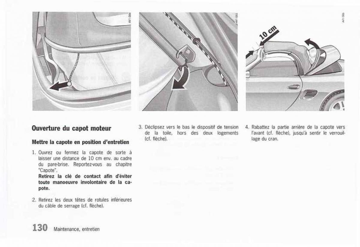 Porsche Boxster 986 FL manuel du proprietaire / page 132