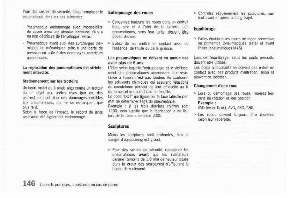 manual  Porsche Boxster 986 FL manuel du proprietaire / page 148