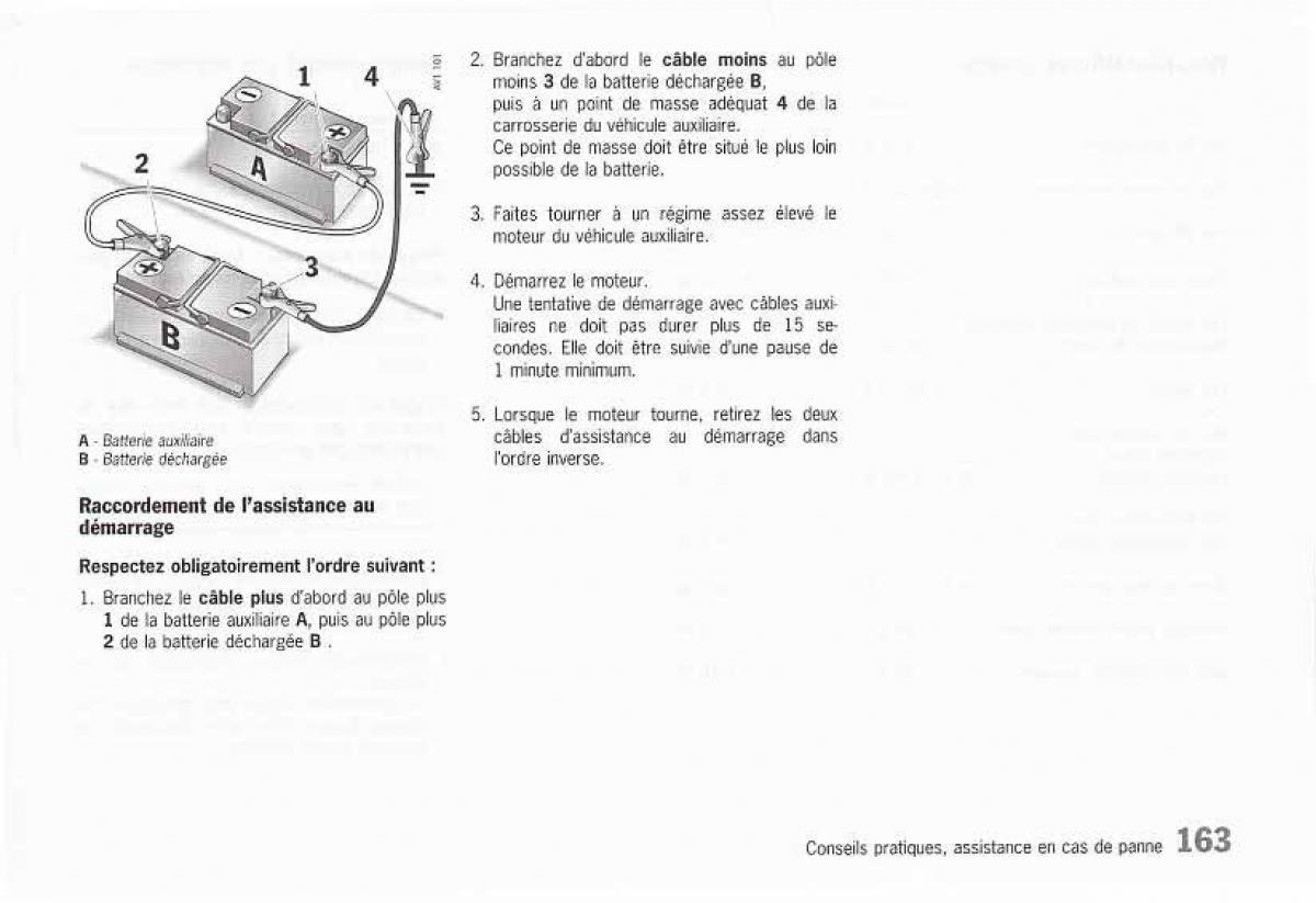 Porsche Boxster 986 FL manuel du proprietaire / page 165