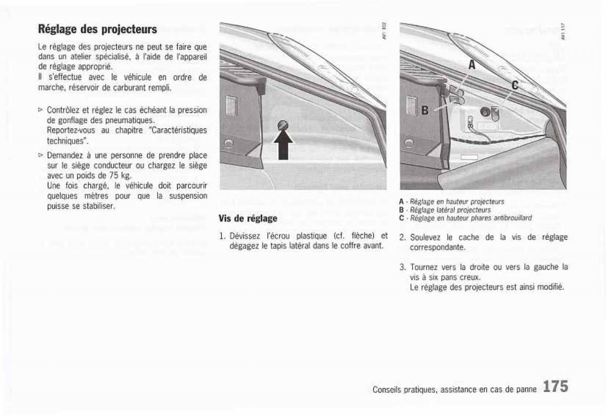 manual  Porsche Boxster 986 FL manuel du proprietaire / page 177