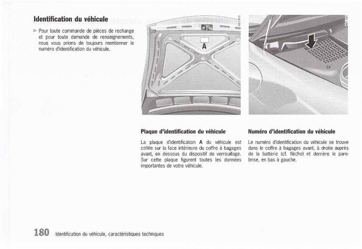 Porsche Boxster 986 FL manuel du proprietaire / page 182