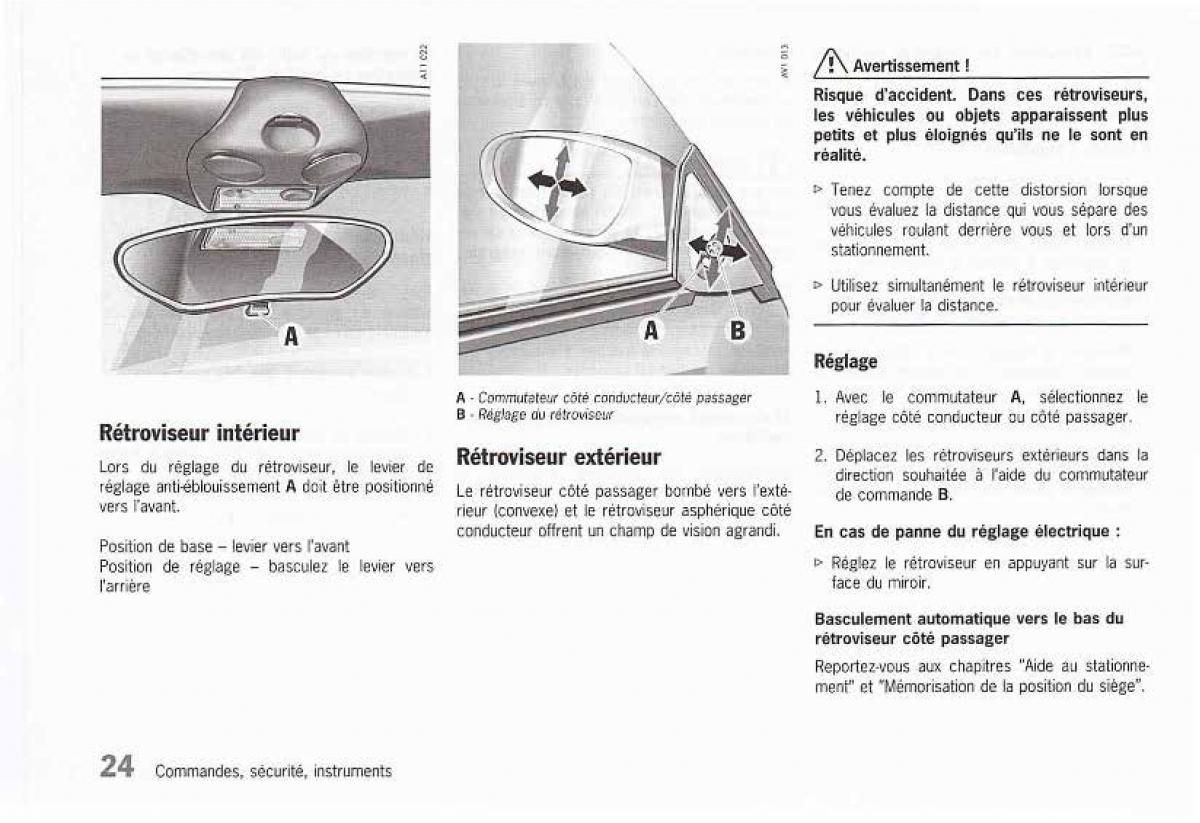 manual  Porsche Boxster 986 FL manuel du proprietaire / page 26