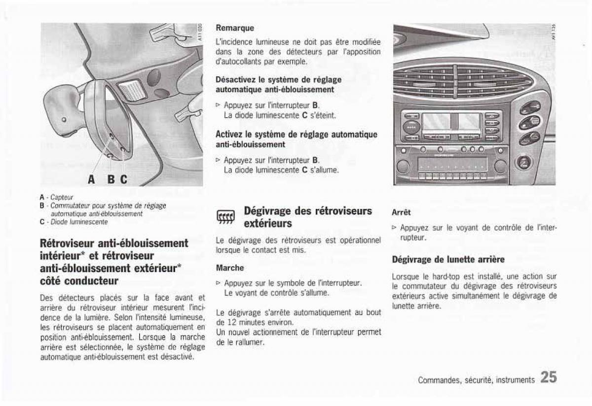 manual  Porsche Boxster 986 FL manuel du proprietaire / page 27