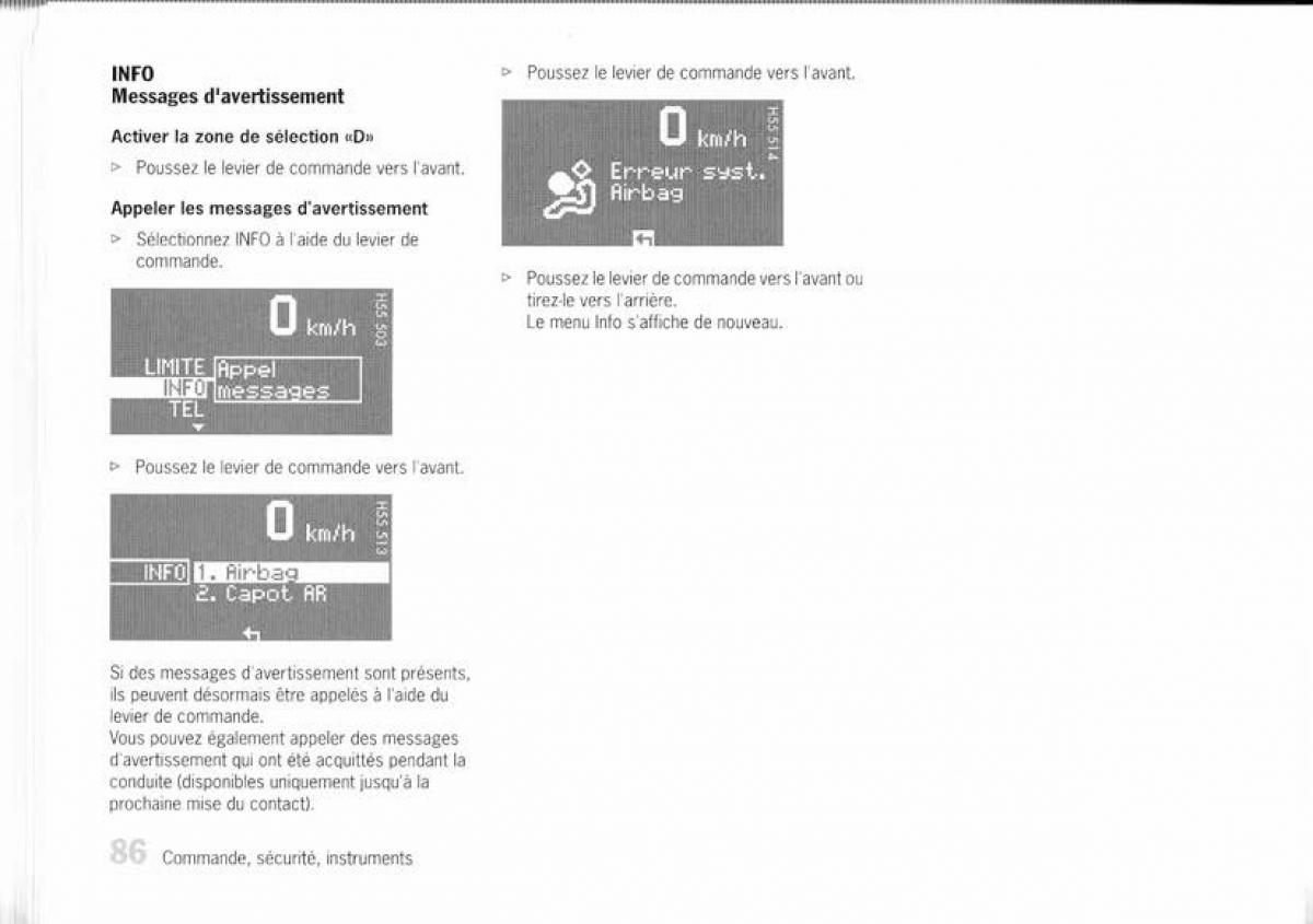 Porsche Boxster 987 manuel du proprietaire / page 79