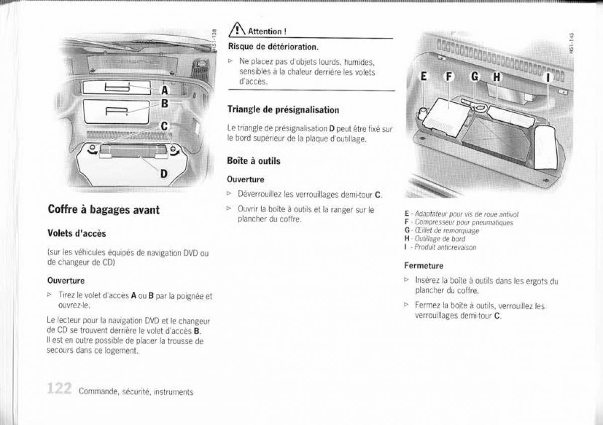 Porsche Boxster 987 manuel du proprietaire / page 115