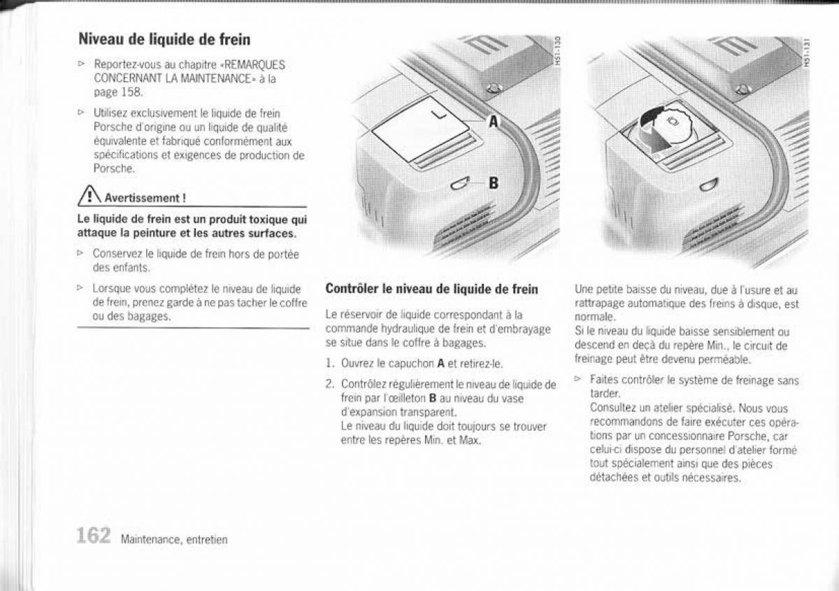 Porsche Boxster 987 manuel du proprietaire / page 155