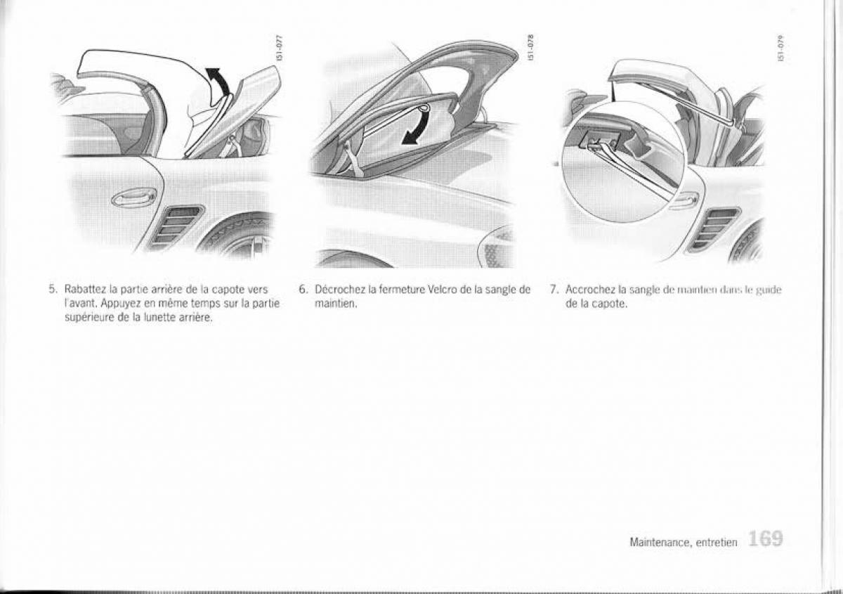 Porsche Boxster 987 manuel du proprietaire / page 162