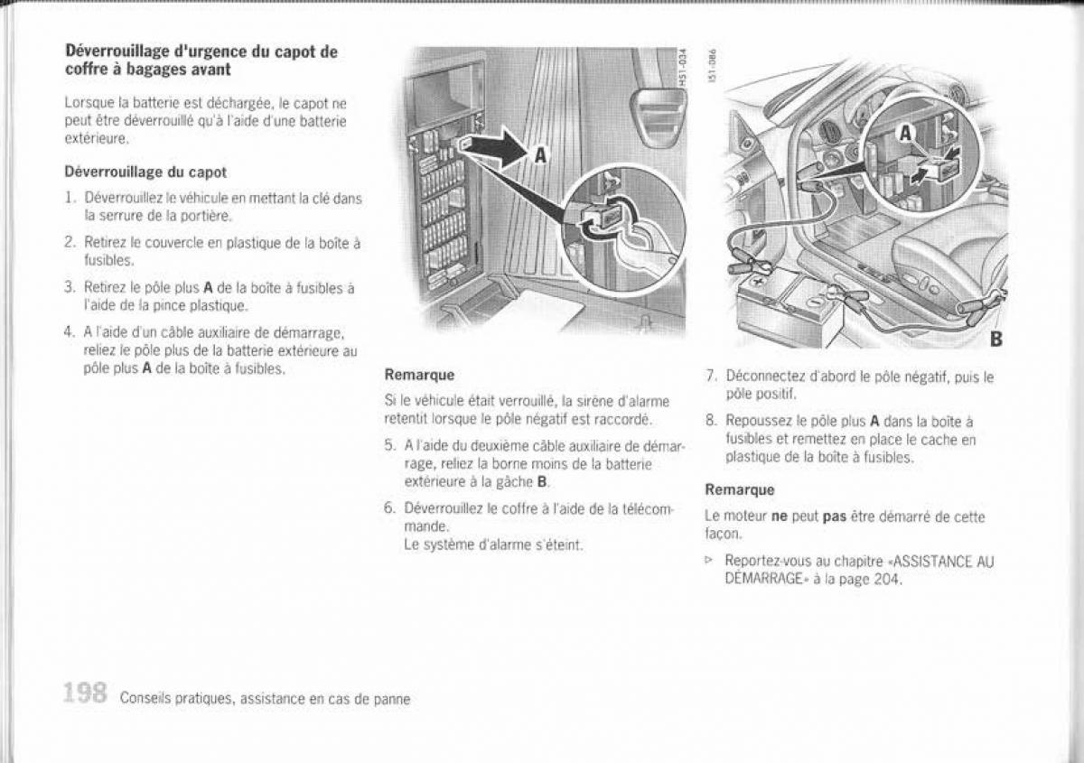 Porsche Boxster 987 manuel du proprietaire / page 191