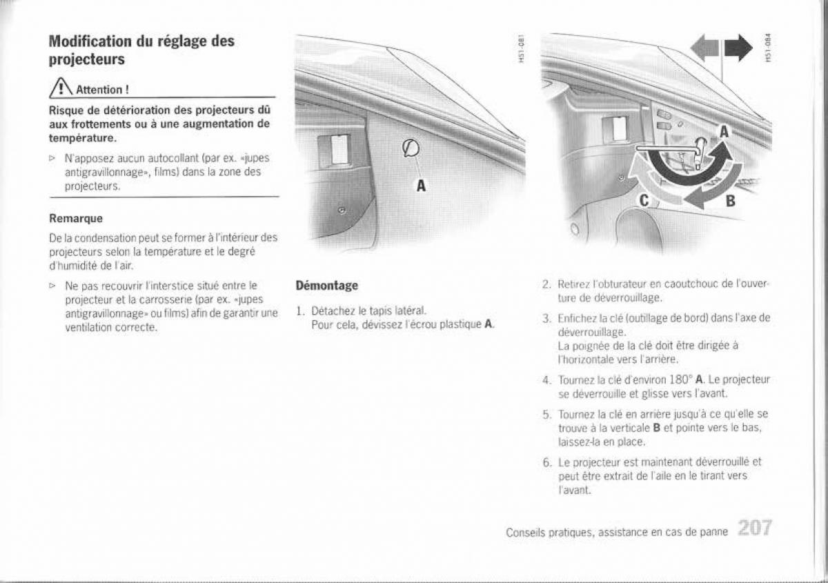 Porsche Boxster 987 manuel du proprietaire / page 200