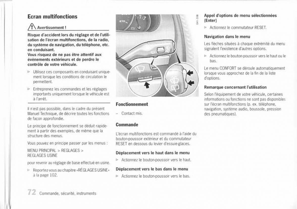 Porsche Cayenne I 1 manuel du proprietaire / page 63