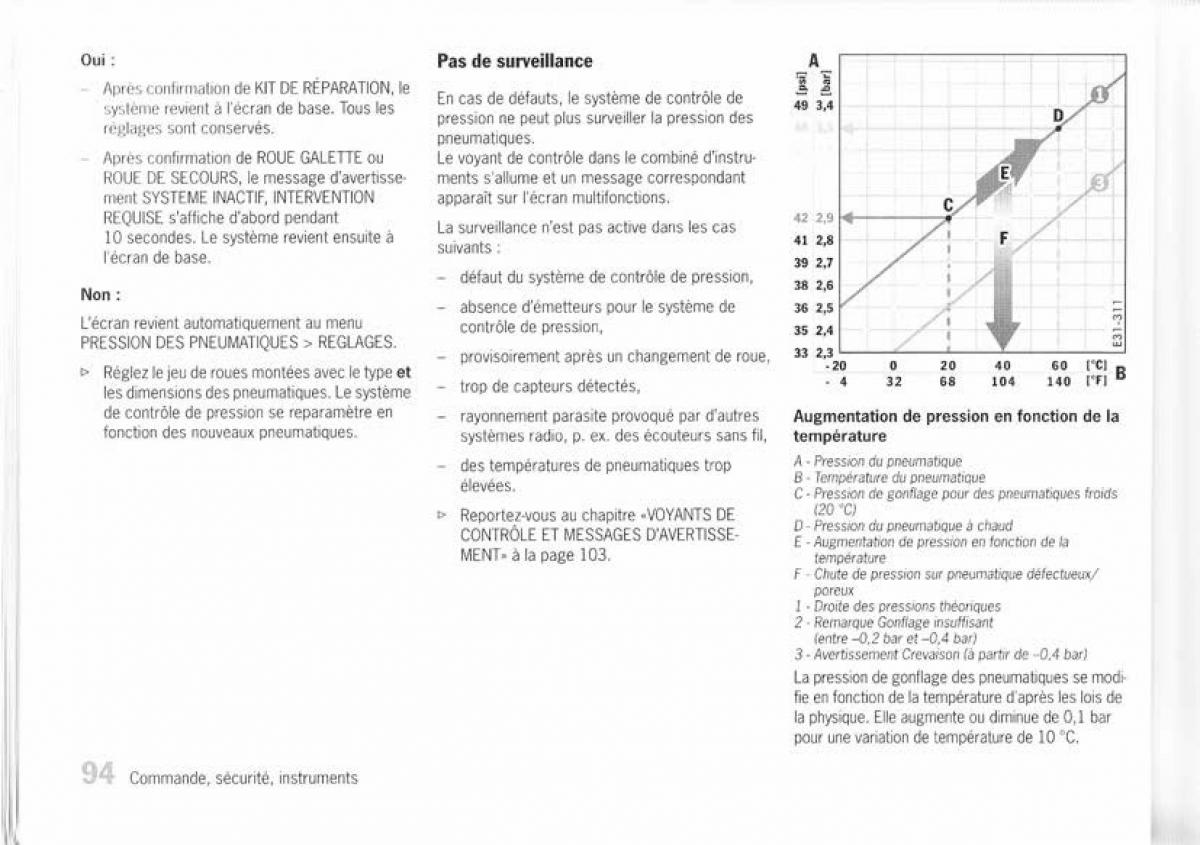 Porsche Cayenne I 1 manuel du proprietaire / page 85