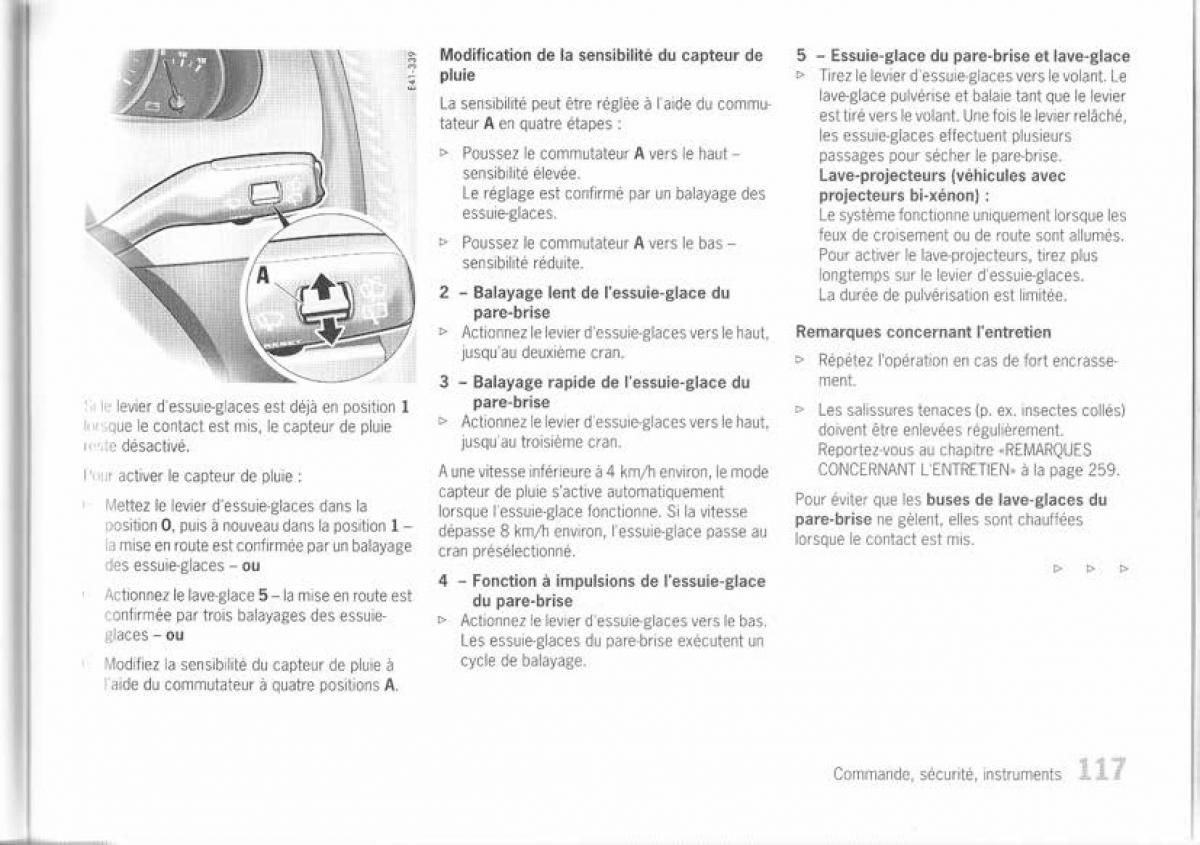 Porsche Cayenne I 1 manuel du proprietaire / page 108