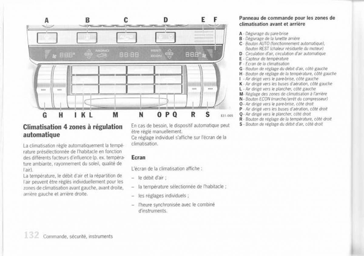 Porsche Cayenne I 1 manuel du proprietaire / page 123