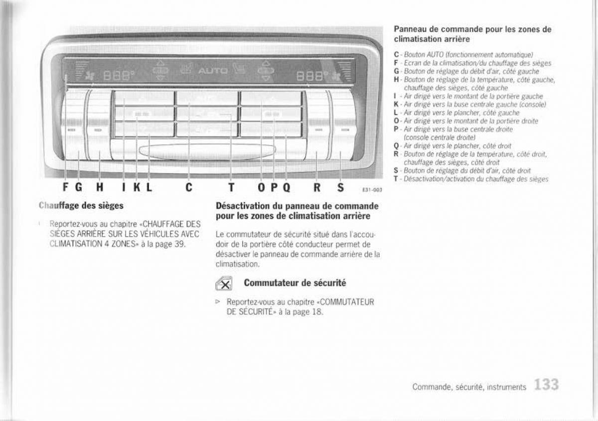 Porsche Cayenne I 1 manuel du proprietaire / page 124