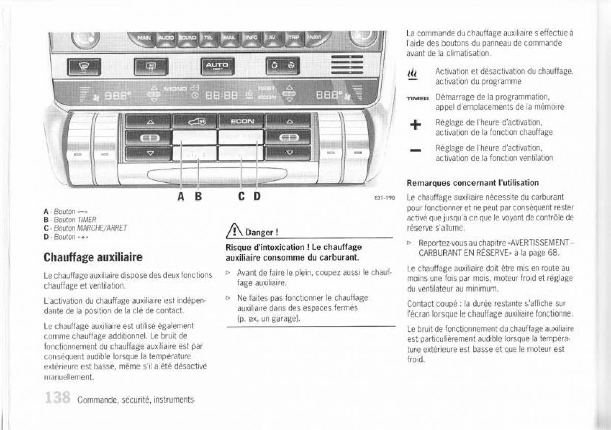 Porsche Cayenne I 1 manuel du proprietaire / page 129