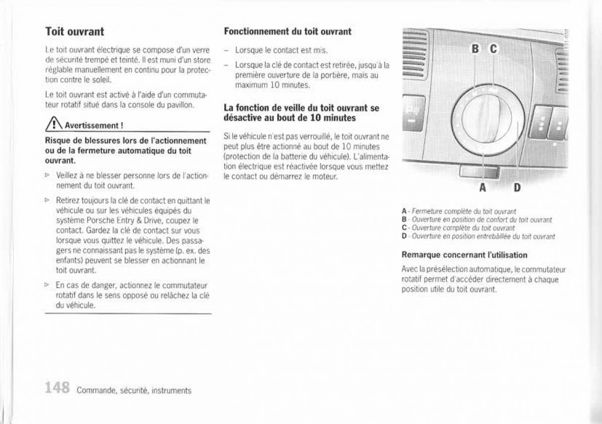 Porsche Cayenne I 1 manuel du proprietaire / page 139