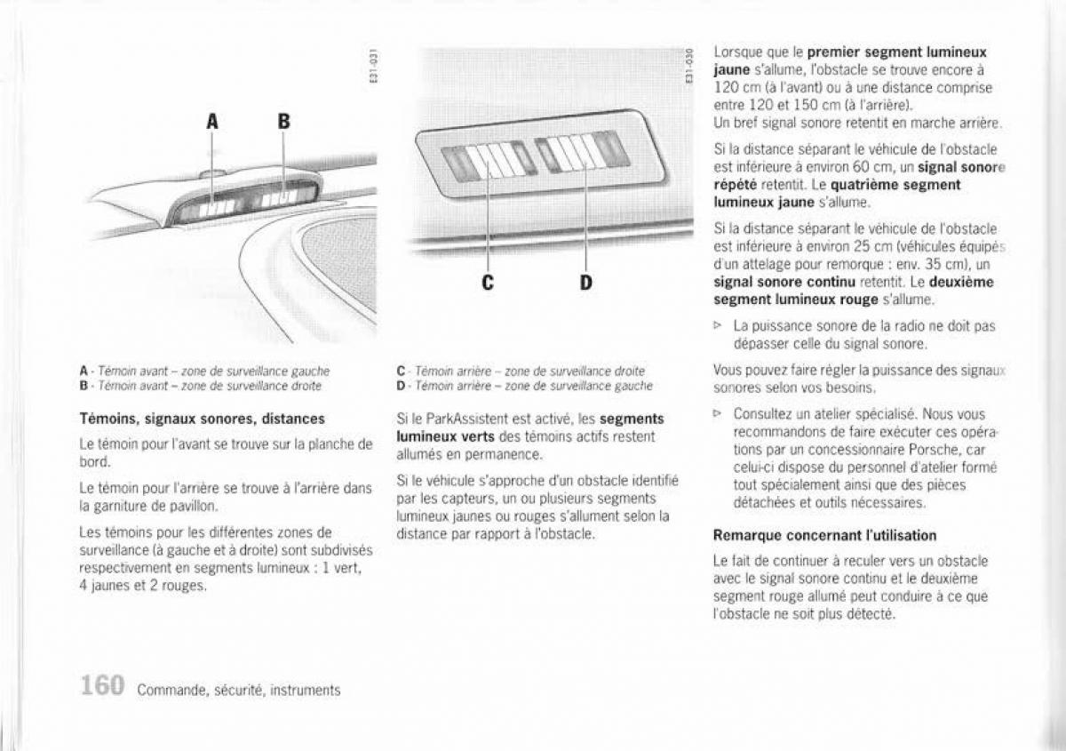 Porsche Cayenne I 1 manuel du proprietaire / page 151