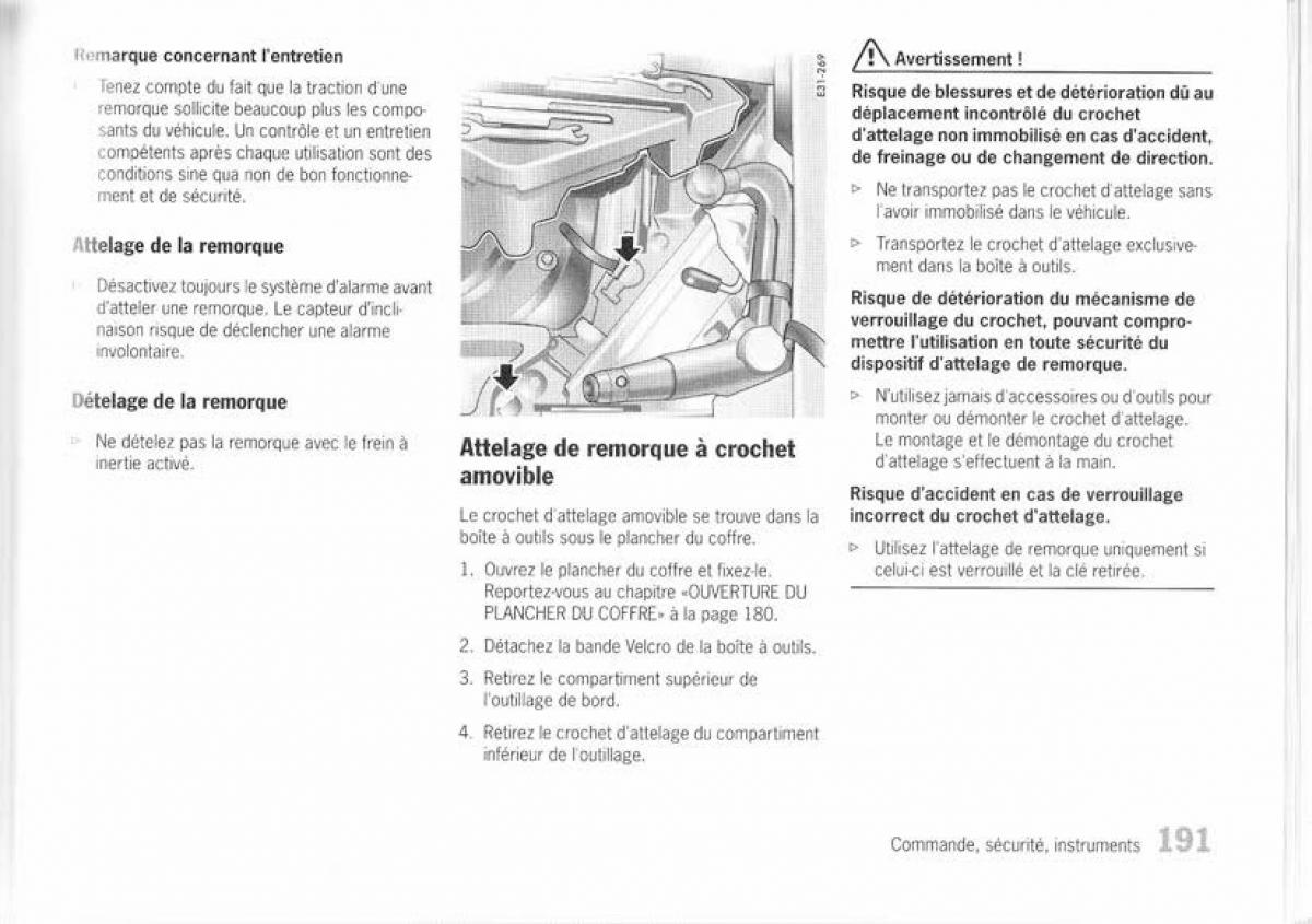 Porsche Cayenne I 1 manuel du proprietaire / page 182