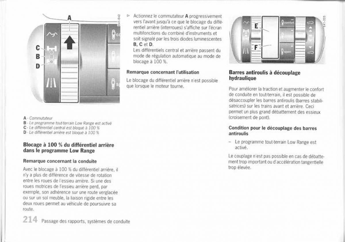 Porsche Cayenne I 1 manuel du proprietaire / page 204