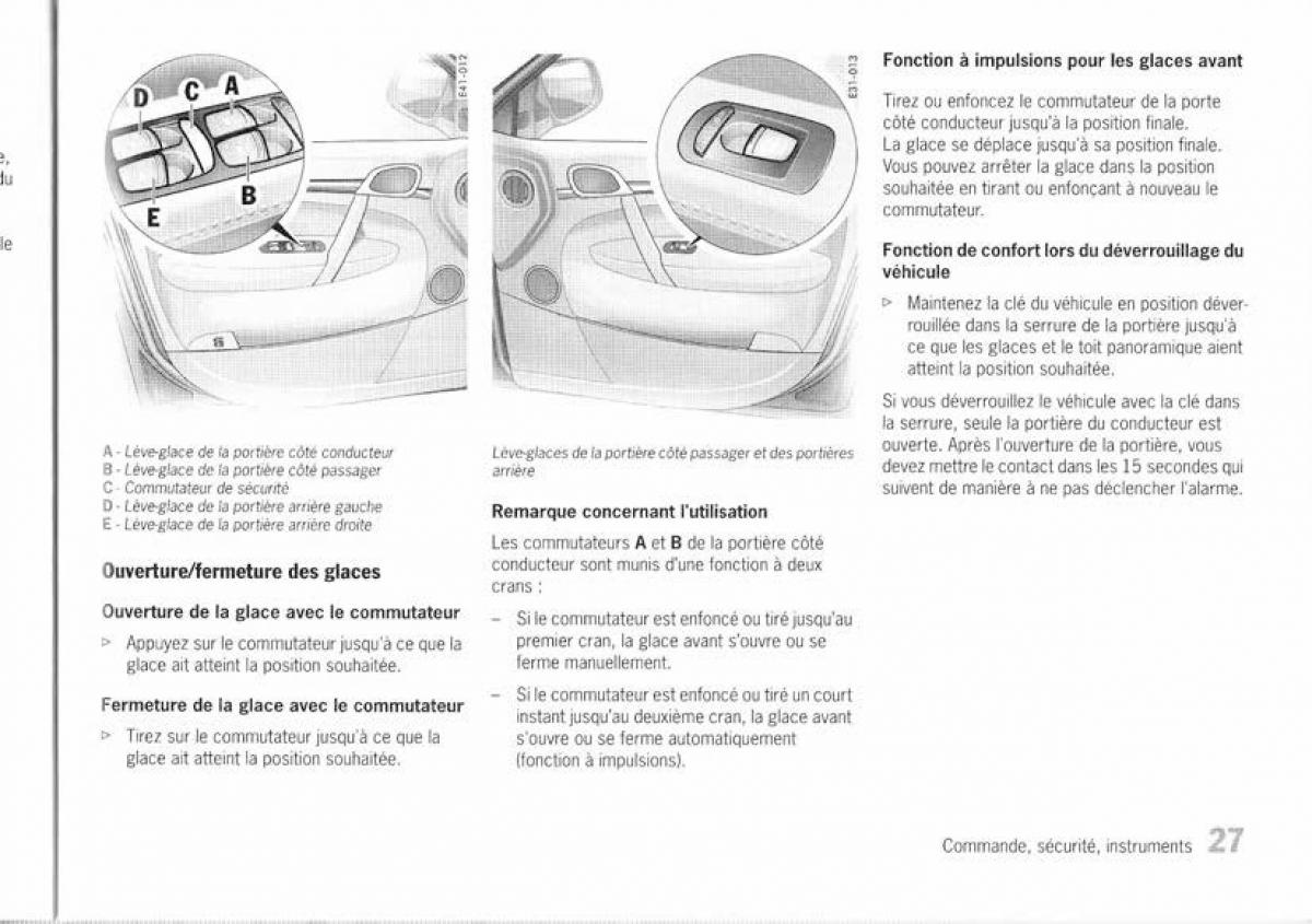 Porsche Cayenne I 1 manuel du proprietaire / page 22