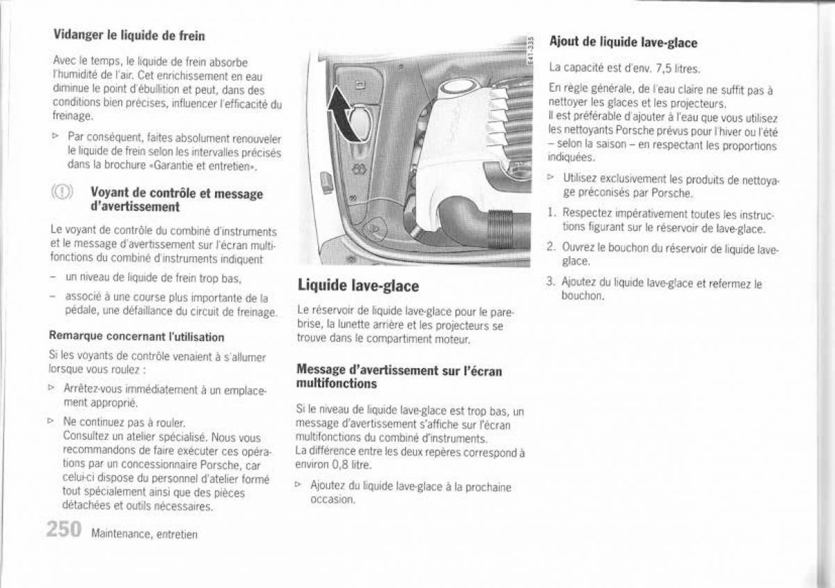 Porsche Cayenne I 1 manuel du proprietaire / page 239