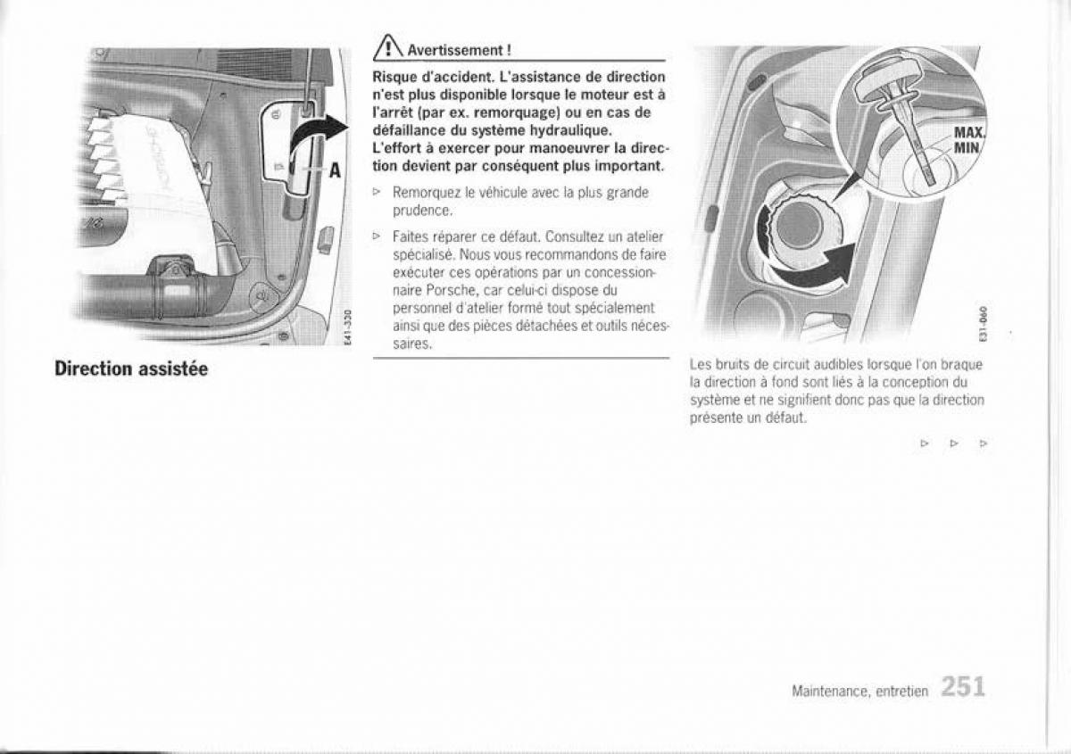 Porsche Cayenne I 1 manuel du proprietaire / page 240