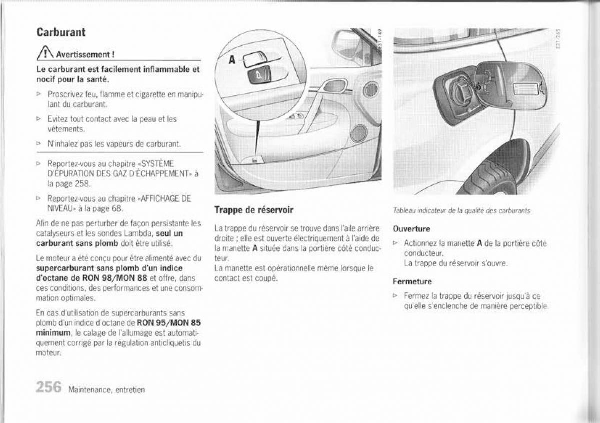 Porsche Cayenne I 1 manuel du proprietaire / page 245