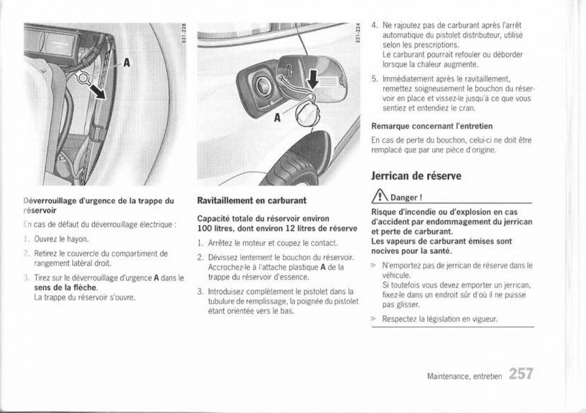 Porsche Cayenne I 1 manuel du proprietaire / page 246