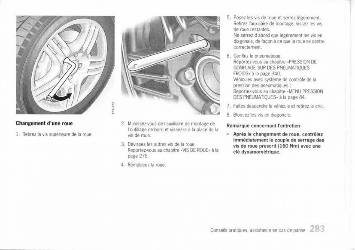 Porsche Cayenne I 1 manuel du proprietaire / page 271