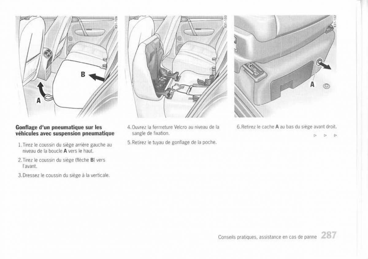 Porsche Cayenne I 1 manuel du proprietaire / page 275