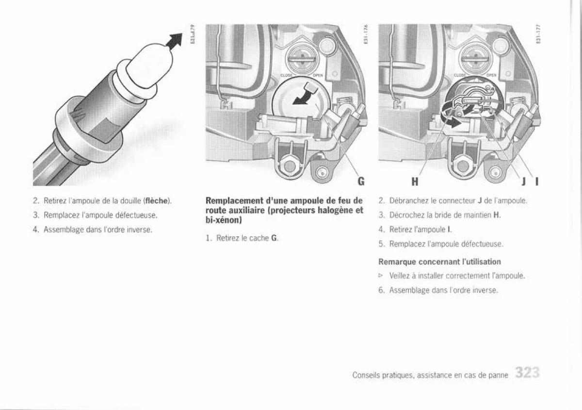 Porsche Cayenne I 1 manuel du proprietaire / page 311