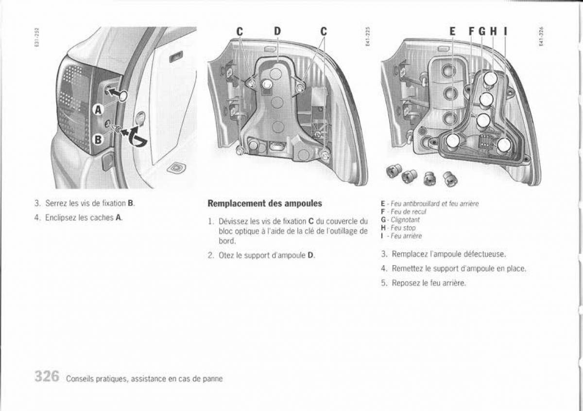 Porsche Cayenne I 1 manuel du proprietaire / page 314