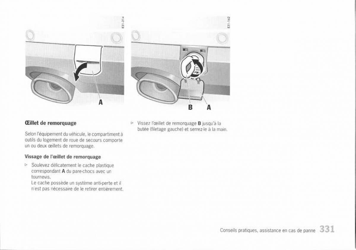 Porsche Cayenne I 1 manuel du proprietaire / page 319