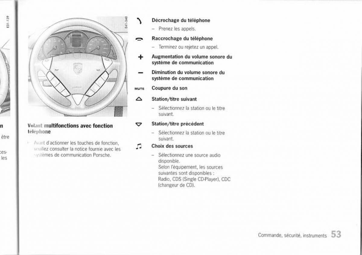 Porsche Cayenne I 1 manuel du proprietaire / page 44