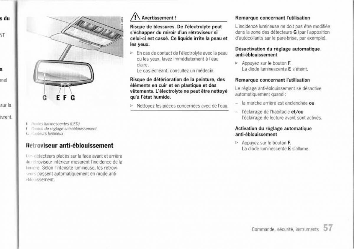 Porsche Cayenne I 1 manuel du proprietaire / page 48