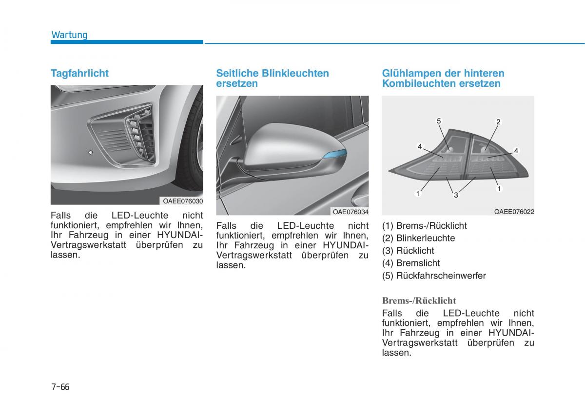 Hyundai Ioniq Electric Handbuch / page 555