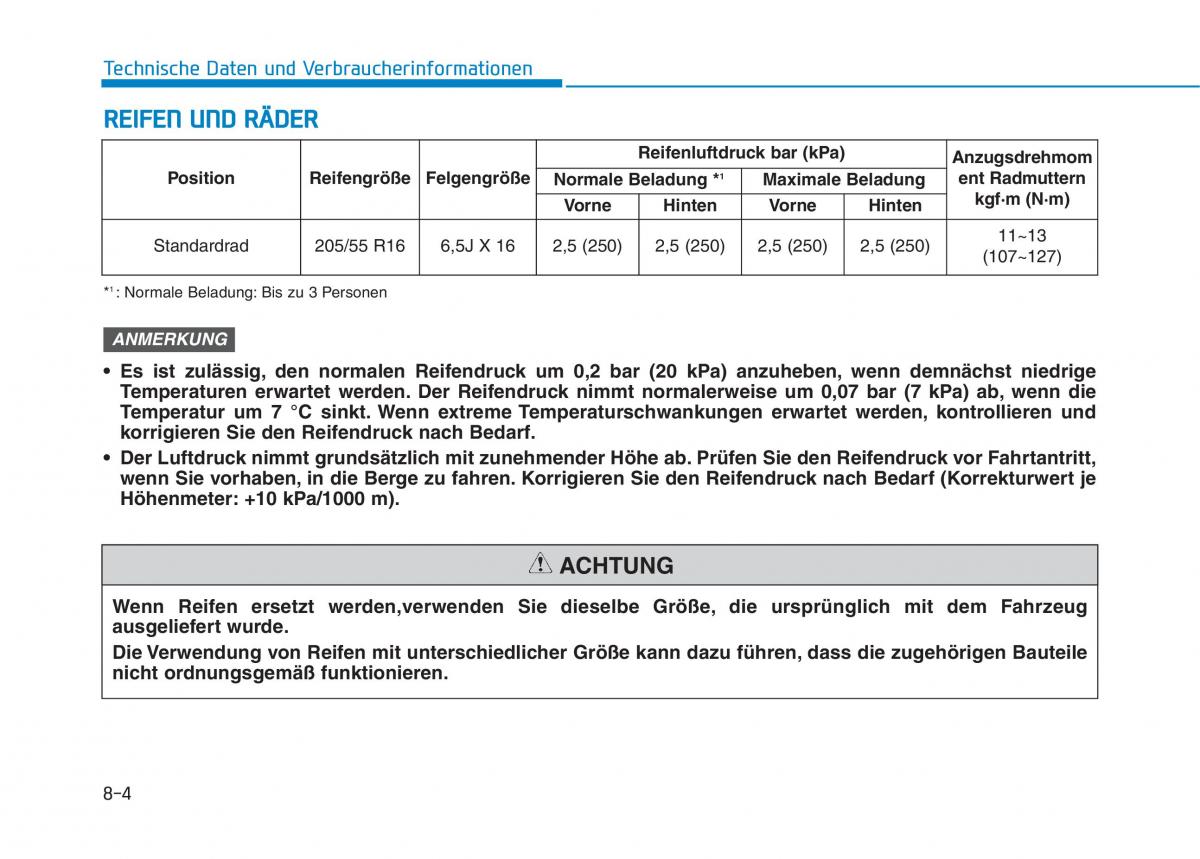 Hyundai Ioniq Electric Handbuch / page 573