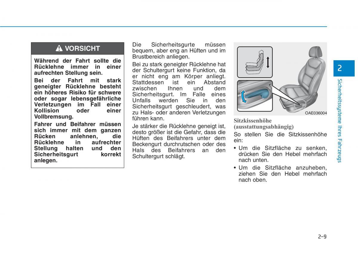 Hyundai Ioniq Electric Handbuch / page 89