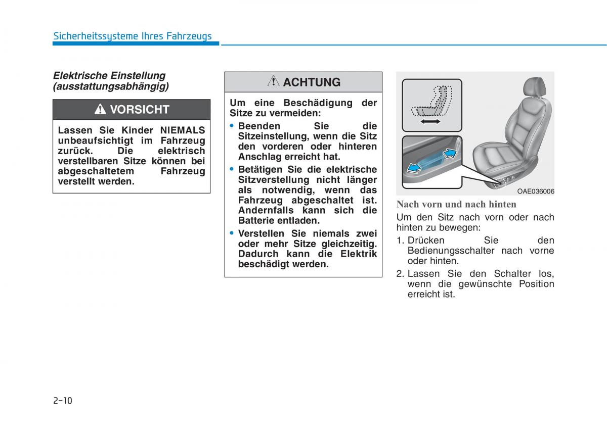 Hyundai Ioniq Electric Handbuch / page 90