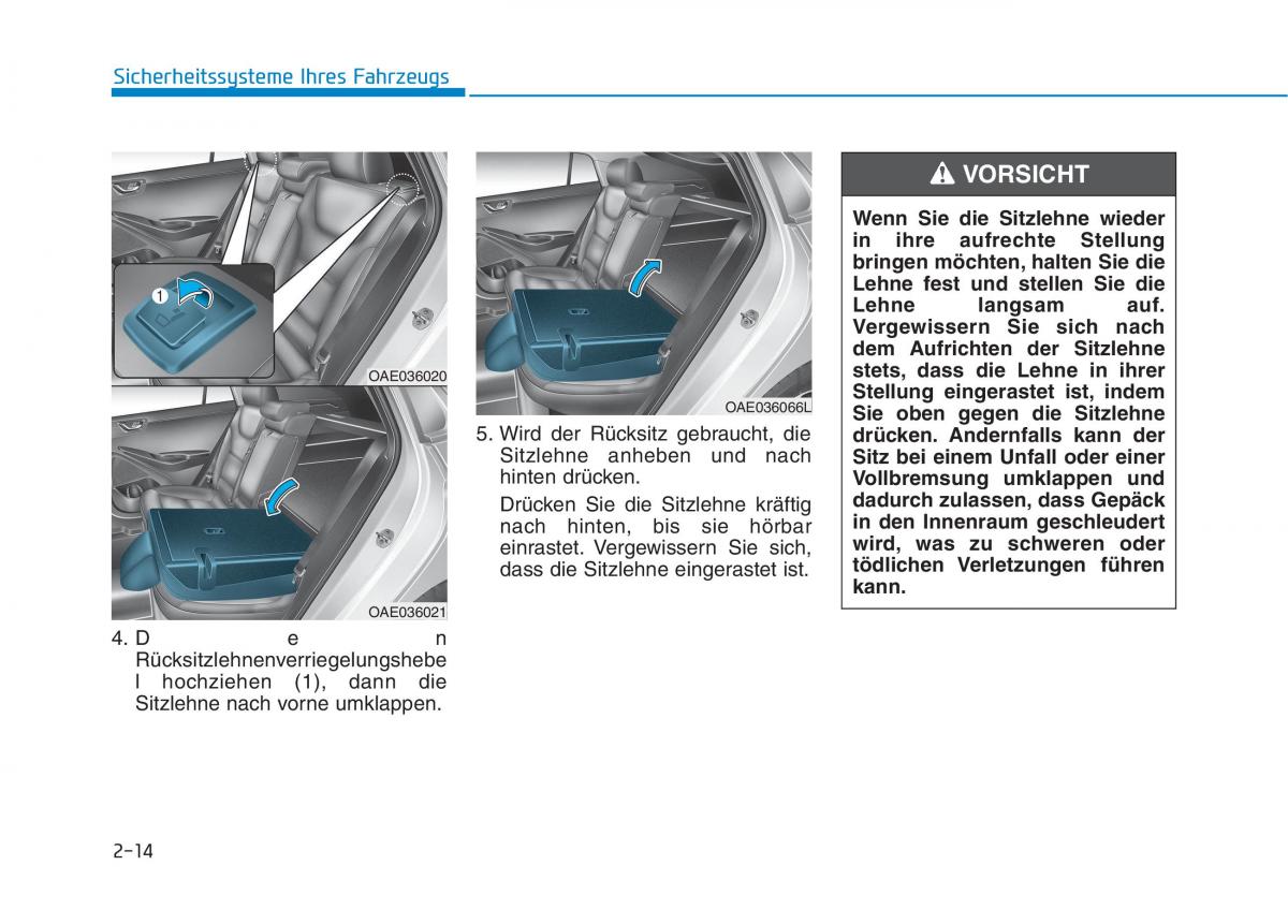 Hyundai Ioniq Electric Handbuch / page 94