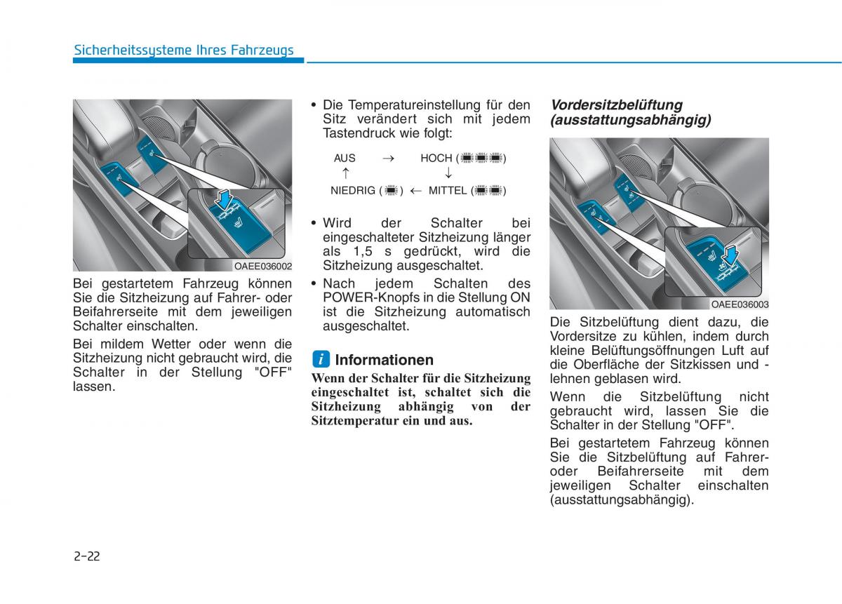 Hyundai Ioniq Electric Handbuch / page 102