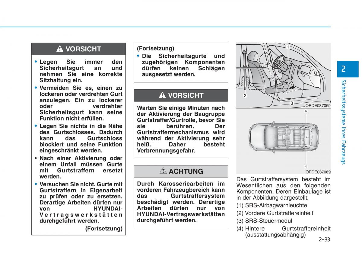 Hyundai Ioniq Electric Handbuch / page 113