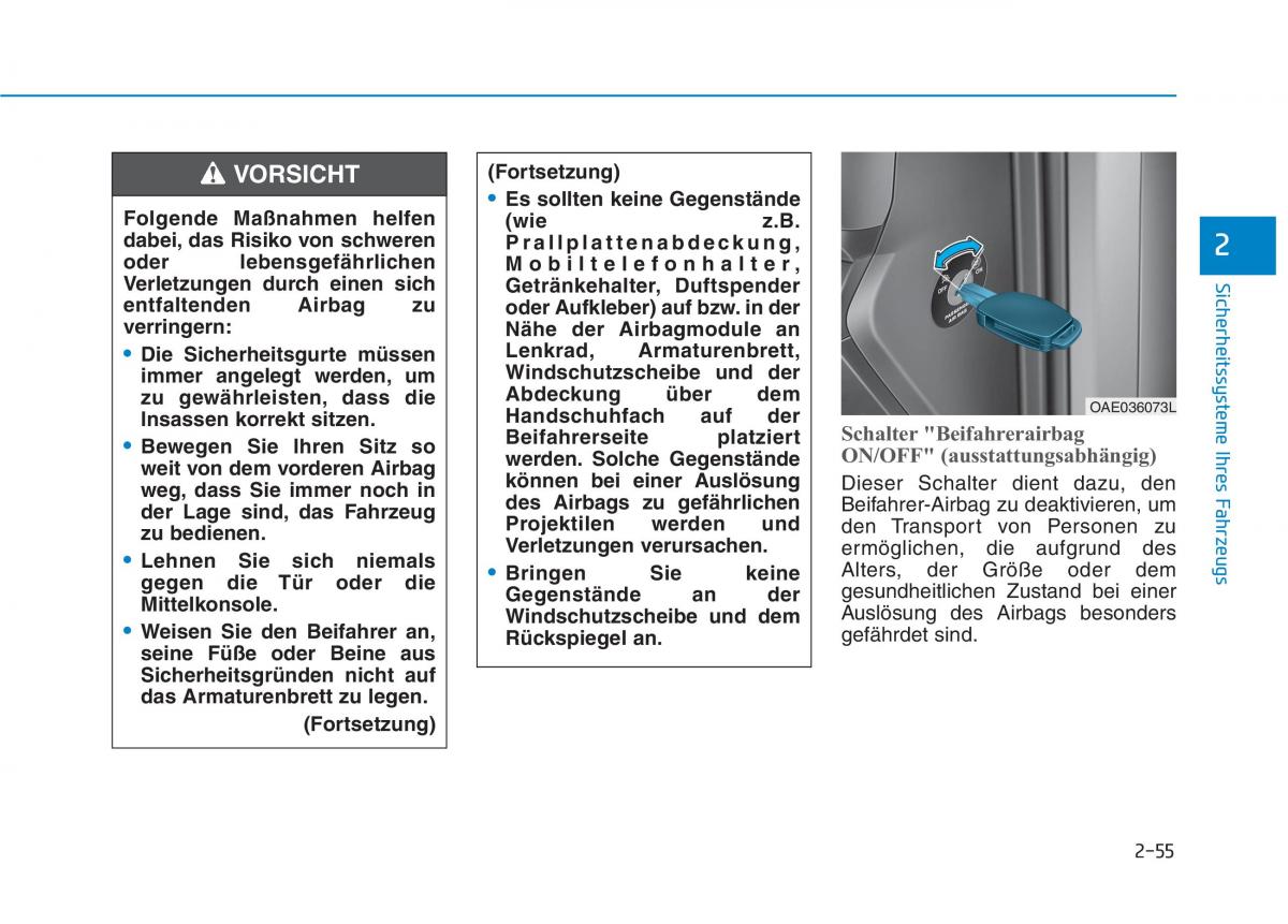 Hyundai Ioniq Electric Handbuch / page 135