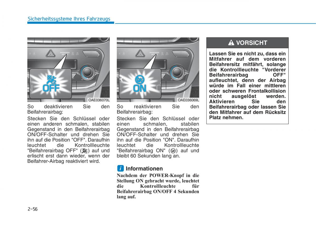 Hyundai Ioniq Electric Handbuch / page 136