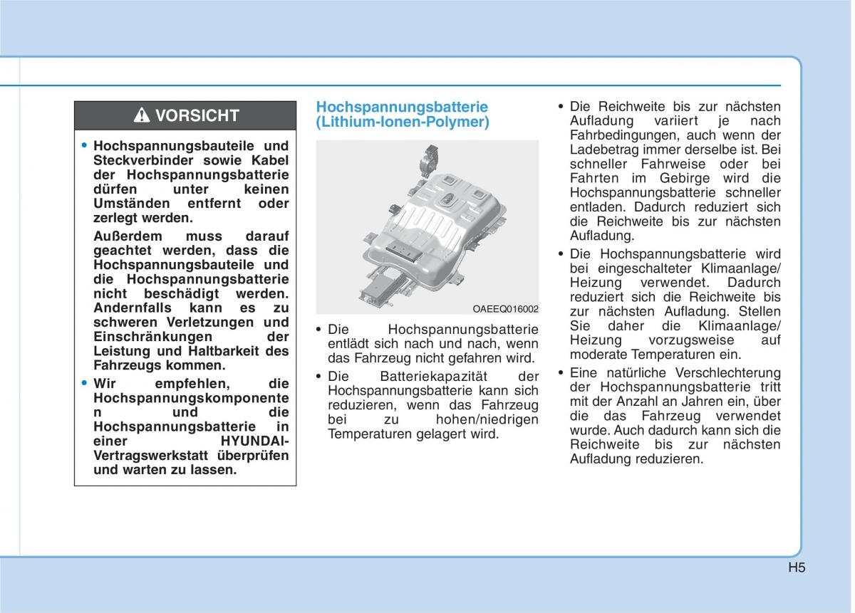 Hyundai Ioniq Electric Handbuch / page 14