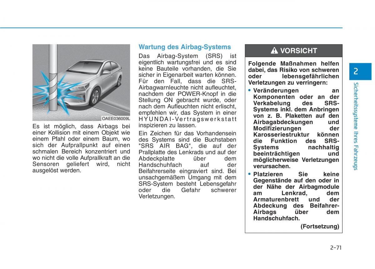 Hyundai Ioniq Electric Handbuch / page 151