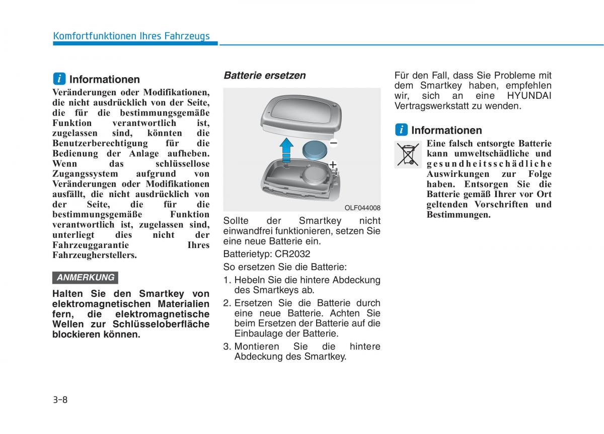 Hyundai Ioniq Electric Handbuch / page 161