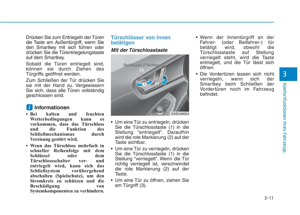 Hyundai Ioniq Electric Handbuch / page 164