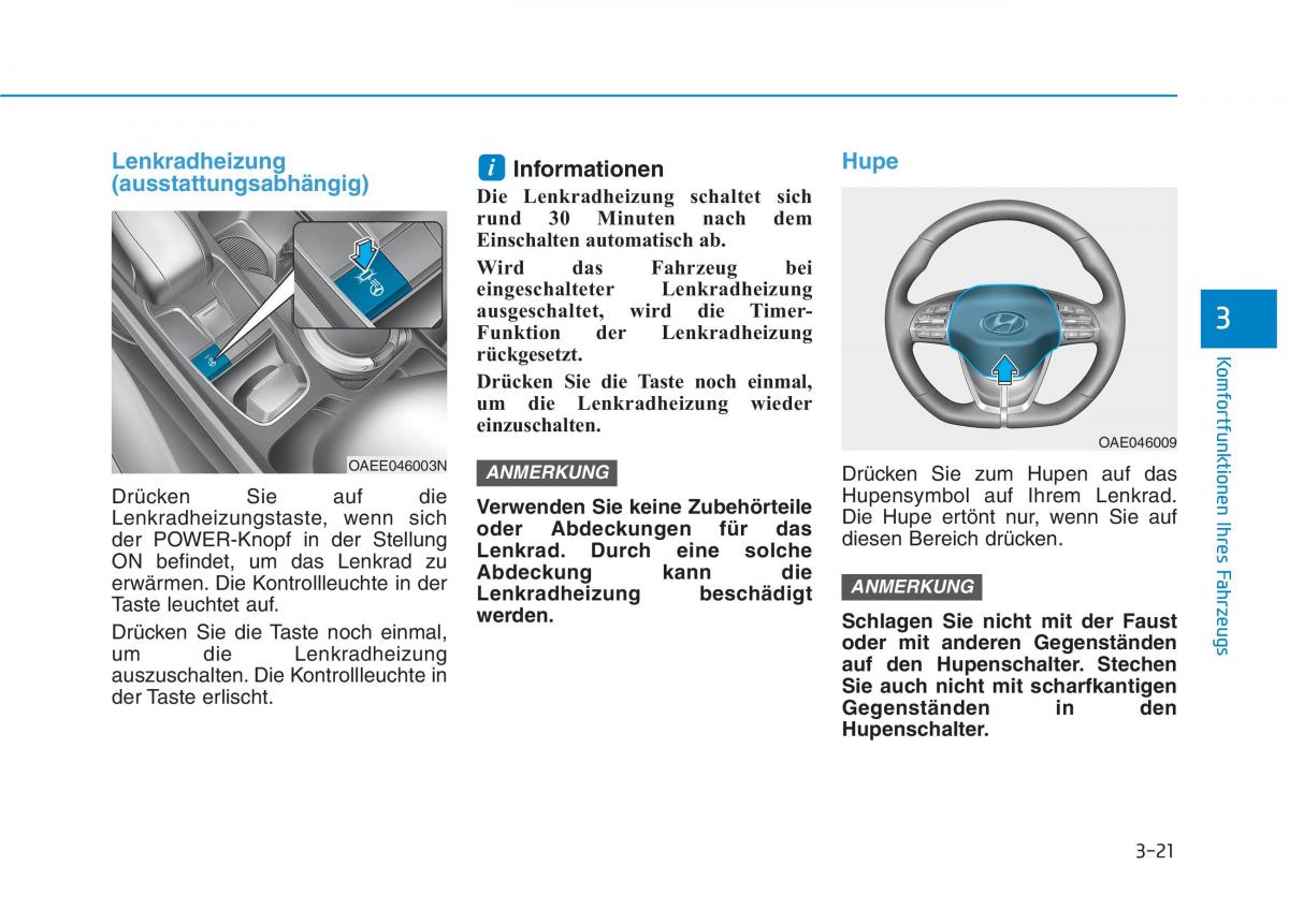 Hyundai Ioniq Electric Handbuch / page 174