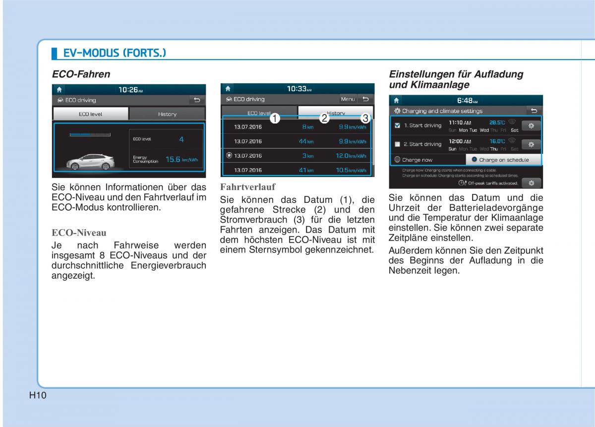 Hyundai Ioniq Electric Handbuch / page 19